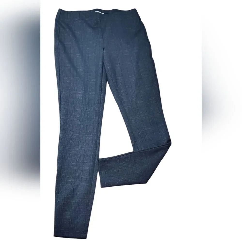 Nanette Lepore Black Plaid Legging Pants